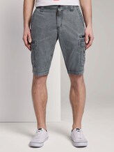 Cargo Bermuda-Shorts im Washed-Look - Männer - Blue Grey Cargo Bermuda-Shorts im Washed-Look - Männer - Blue Grey - 1 - TOM TAILOR