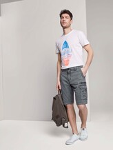 Cargo Bermuda-Shorts im Washed-Look - Männer - Blue Grey Cargo Bermuda-Shorts im Washed-Look - Männer - Blue Grey - 3 - TOM TAILOR