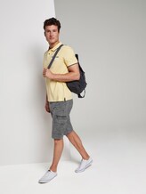 Cargo Bermuda shorts in a washed look - Men - Tarmac Grey Cargo Bermuda shorts in a washed look - Men - Tarmac Grey - 3 - TOM TAILOR