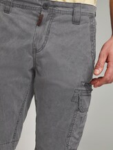 Cargo Bermuda shorts in a washed look - Men - Tarmac Grey Cargo Bermuda shorts in a washed look - Men - Tarmac Grey - 9 - TOM TAILOR