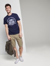 Cargo Bermuda-Shorts im Washed-Look - Männer - Honey Camel beige Cargo Bermuda-Shorts im Washed-Look - Männer - Honey Camel beige - 3 - TOM TAILOR