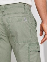 Cargo Bermuda Shorts in gewassen look - Mannen - light summer olive Cargo Bermuda Shorts in gewassen look - Mannen - light summer olive - 10 - TOM TAILOR