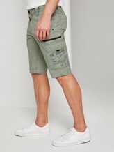 Cargo Bermuda Shorts in gewassen look - Mannen - light summer olive Cargo Bermuda Shorts in gewassen look - Mannen - light summer olive - 11 - TOM TAILOR