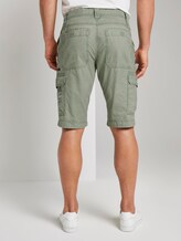 Cargo Bermuda Shorts in gewassen look - Mannen - light summer olive Cargo Bermuda Shorts in gewassen look - Mannen - light summer olive - 2 - TOM TAILOR