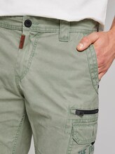 Cargo Bermuda Shorts in gewassen look - Mannen - light summer olive Cargo Bermuda Shorts in gewassen look - Mannen - light summer olive - 9 - TOM TAILOR