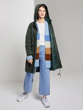 Soft cardigan with stripes - Women - blue brown stripe Soft cardigan with stripes - Women - blue brown stripe - 3 - TOM TAILOR Denim