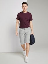 Basic denim shorts - Men - Sky Captain Blue Basic denim shorts - Men - Sky Captain Blue - 3 - TOM TAILOR
