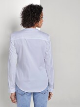 Satin-Bluse - Frauen - White Satin-Bluse - Frauen - White - 2 - Mine to five