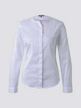 Satin-Bluse - Frauen - White Satin-Bluse - Frauen - White - 7 - Mine to five