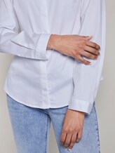 Satin-Bluse - Frauen - White Satin-Bluse - Frauen - White - 9 - Mine to five