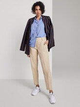 Bluse mit Kontrast-Tape - Frauen - sicilian blue Bluse mit Kontrast-Tape - Frauen - sicilian blue - 3 - Mine to five