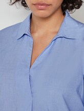 Schlichte Tunika-Bluse - Frauen - Light Blue Chambray Schlichte Tunika-Bluse - Frauen - Light Blue Chambray - 9 - Mine to five