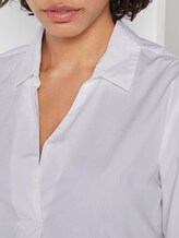 Schlichte Tunika-Bluse - Frauen - White Schlichte Tunika-Bluse - Frauen - White - 9 - Mine to five