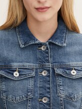 Denim jasje - Vrouwen - Used Dark Stone Blue Denim Denim jasje - Vrouwen - Used Dark Stone Blue Denim - 9 - TOM TAILOR