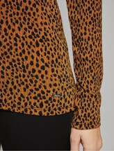 Langarmshirt mit Leo-Print - Frauen - brown leo print Langarmshirt mit Leo-Print - Frauen - brown leo print - 10 - TOM TAILOR Denim