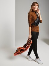 Langarmshirt mit Leo-Print - Frauen - brown leo print Langarmshirt mit Leo-Print - Frauen - brown leo print - 3 - TOM TAILOR Denim