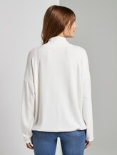 Langarmshirt mit Turtle-Neck - Frauen - Off White Langarmshirt mit Turtle-Neck - Frauen - Off White - 2 - TOM TAILOR Denim