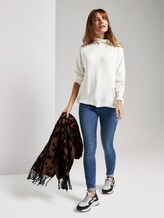 Langarmshirt mit Turtle-Neck - Frauen - Off White Langarmshirt mit Turtle-Neck - Frauen - Off White - 3 - TOM TAILOR Denim