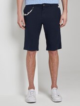Chino-Shorts mit Kordelanhänger - Männer - Sky Captain Blue Chino-Shorts mit Kordelanhänger - Männer - Sky Captain Blue - 1 - TOM TAILOR