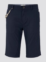 Chino-Shorts mit Kordelanhänger - Männer - Sky Captain Blue Chino-Shorts mit Kordelanhänger - Männer - Sky Captain Blue - 7 - TOM TAILOR