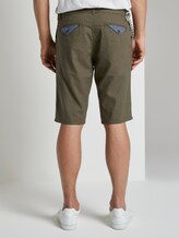 Chino-Shorts mit Kordelanhänger - Männer - Olive Night Green Chino-Shorts mit Kordelanhänger - Männer - Olive Night Green - 2 - TOM TAILOR