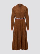 Maxikleid mit Leo-Print und Gürtel - Frauen - brown leo print Maxikleid mit Leo-Print und Gürtel - Frauen - brown leo print - 7 - TOM TAILOR Denim
