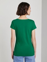Jersey T-Shirt mit Print - Frauen - fresh bright green Jersey T-Shirt mit Print - Frauen - fresh bright green - 2 - TOM TAILOR Denim