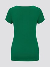 Jersey T-Shirt mit Print - Frauen - fresh bright green Jersey T-Shirt mit Print - Frauen - fresh bright green - 8 - TOM TAILOR Denim