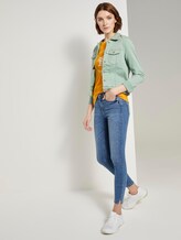 Jersey T-Shirt mit Print - Frauen - orange yellow Jersey T-Shirt mit Print - Frauen - orange yellow - 3 - TOM TAILOR Denim