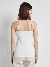 Top mit Bio-Baumwolle - Frauen - Off White Top mit Bio-Baumwolle - Frauen - Off White - 2 - TOM TAILOR Denim