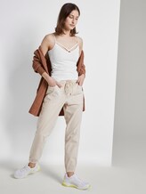 Top mit Bio-Baumwolle - Frauen - Off White Top mit Bio-Baumwolle - Frauen - Off White - 3 - TOM TAILOR Denim
