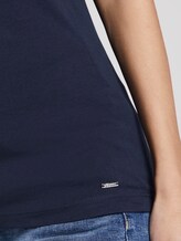 Top mit Bio-Baumwolle - Frauen - Real Navy Blue Top mit Bio-Baumwolle - Frauen - Real Navy Blue - 10 - TOM TAILOR Denim