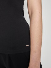 Top mit Bio-Baumwolle - Frauen - Deep Black Top mit Bio-Baumwolle - Frauen - Deep Black - 10 - TOM TAILOR Denim