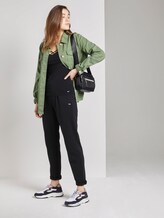 Top mit Bio-Baumwolle - Frauen - Deep Black Top mit Bio-Baumwolle - Frauen - Deep Black - 3 - TOM TAILOR Denim