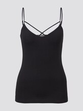 Top mit Bio-Baumwolle - Frauen - Deep Black Top mit Bio-Baumwolle - Frauen - Deep Black - 7 - TOM TAILOR Denim