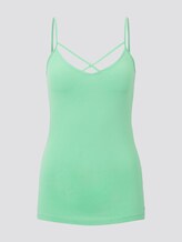 Top mit Bio-Baumwolle - Frauen - dusty apple green Top mit Bio-Baumwolle - Frauen - dusty apple green - 7 - TOM TAILOR Denim