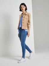 Cut-Out T-Shirt mit Bio-Baumwolle - Frauen - fresh light blue Cut-Out T-Shirt mit Bio-Baumwolle - Frauen - fresh light blue - 3 - TOM TAILOR Denim