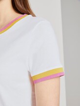 Jersey T-Shirt - Frauen - Off White Jersey T-Shirt - Frauen - Off White - 9 - TOM TAILOR Denim