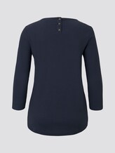 3/4 Arm Shirt - Frauen - Real Navy Blue 3/4 Arm Shirt - Frauen - Real Navy Blue - 8 - TOM TAILOR Denim