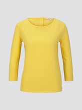 3/4 Arm Shirt - Frauen - Golden Summer Yellow 3/4 Arm Shirt - Frauen - Golden Summer Yellow - 7 - TOM TAILOR Denim