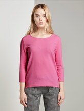 3/4 Arm Shirt - Frauen - wild orchid pink 3/4 Arm Shirt - Frauen - wild orchid pink - 1 - TOM TAILOR Denim