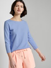 3/4 Arm Shirt - Frauen - fresh light blue 3/4 Arm Shirt - Frauen - fresh light blue - 5 - TOM TAILOR Denim