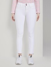 Alexa Skinny Jeans mit Fransen - Frauen - White Denim Alexa Skinny Jeans mit Fransen - Frauen - White Denim - 1 - TOM TAILOR