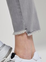 Alexa Skinny Jeans mit Fransen - Frauen - clean light stone grey denim Alexa Skinny Jeans mit Fransen - Frauen - clean light stone grey denim - 9 - TOM TAILOR
