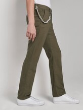 Travis Regular Hose aus Leinengemisch mit Kordelband - Männer - Olive Night Green Travis Regular Hose aus Leinengemisch mit Kordelband - Männer - Olive Night Green - 11 - TOM TAILOR