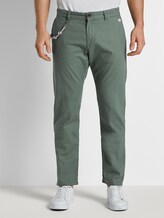 Travis Regular Hose aus Leinengemisch mit Kordelband - Männer - Pale Bark Green Travis Regular Hose aus Leinengemisch mit Kordelband - Männer - Pale Bark Green - 1 - TOM TAILOR
