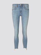Jona Extra Skinny Jeans mit Fransen - Frauen - Used Light Stone Blue Denim Jona Extra Skinny Jeans mit Fransen - Frauen - Used Light Stone Blue Denim - 7 - TOM TAILOR Denim