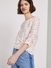 Sweatshirt mit Allover-Print - Frauen - light flower print Sweatshirt mit Allover-Print - Frauen - light flower print - 5 - TOM TAILOR Denim