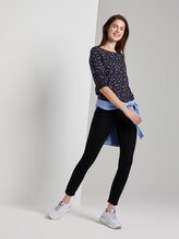 Sweatshirt mit Allover-Print - Frauen - navy flower print Sweatshirt mit Allover-Print - Frauen - navy flower print - 3 - TOM TAILOR Denim