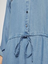 Mini shirt dress - Women - mid stone bright blue denim Mini shirt dress - Women - mid stone bright blue denim - 9 - TOM TAILOR Denim
